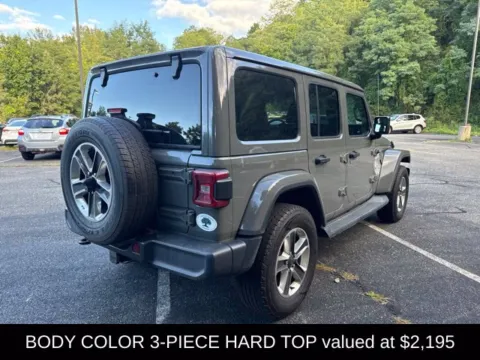 Another view of 2018 Jeep Wrangler Unlimited Sahara for sale in Wilbraham, MA at Lia Toyota of Wilbraham