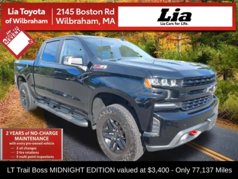 Black 2020 Chevrolet Silverado 1500 LT Trail Boss for sale in Wilbraham, MA