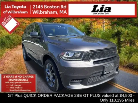 Gray 2020 Dodge Durango GT Plus for sale in Wilbraham, MA