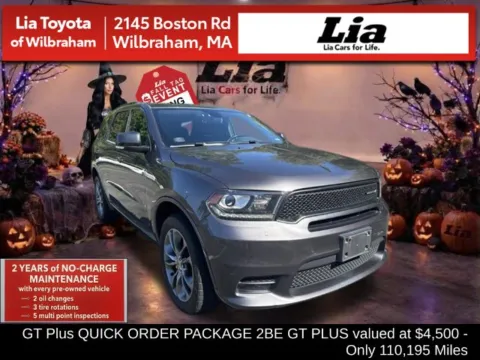 Gray 2020 Dodge Durango GT Plus for sale in Wilbraham, MA