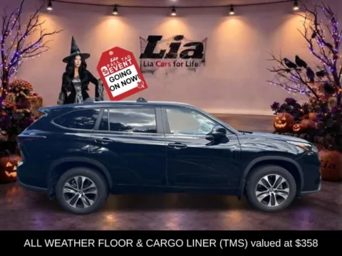 Photos of 2024 Toyota Highlander XLE for sale in Wilbraham, MA at Lia Toyota of Wilbraham
