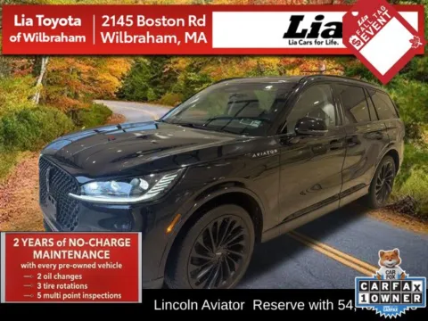 Black 2025 Lincoln Aviator Reserve for sale in Wilbraham, MA