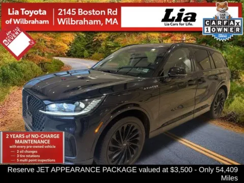 Black 2025 Lincoln Aviator Reserve for sale in Wilbraham, MA