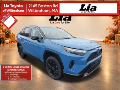 Black 2025 Toyota RAV4 Hybrid XSE for sale in Wilbraham, MA