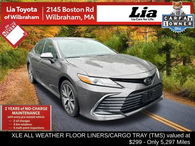 Gray 2024 Toyota Camry XLE for sale in Wilbraham, MA