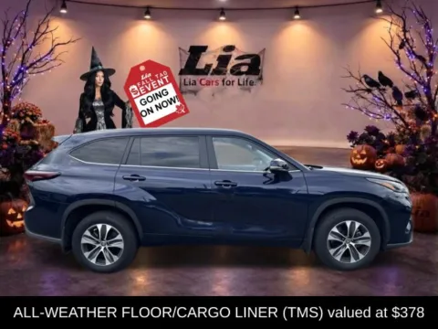 Photos of 2025 Toyota Highlander XLE for sale in Wilbraham, MA at Lia Toyota of Wilbraham