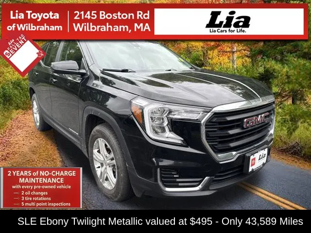 Black 2024 GMC Terrain SLE for sale in Wilbraham, MA