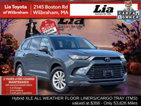 Unknown 2024 Toyota Grand Highlander Hybrid XLE for sale in Wilbraham, MA