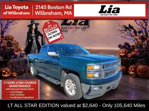Green 2014 Chevrolet Silverado 1500 LT for sale in Wilbraham, MA