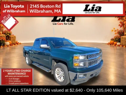 Green 2014 Chevrolet Silverado 1500 LT for sale in Wilbraham, MA