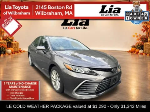Gray 2024 Toyota Camry LE for sale in Wilbraham, MA