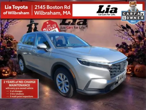 Silver 2024 Honda CR-V LX for sale in Wilbraham, MA