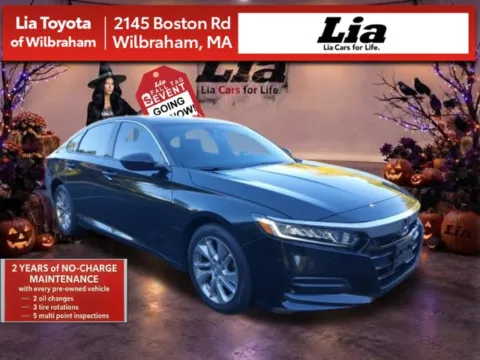 Black 2020 Honda Accord LX for sale in Wilbraham, MA
