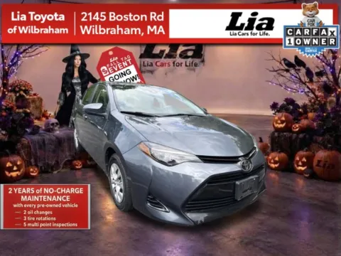 Gray 2017 Toyota Corolla L for sale in Wilbraham, MA