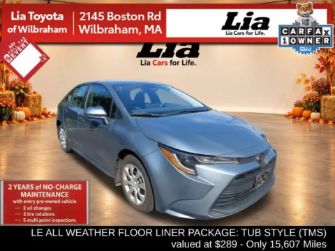 Gray 2024 Toyota Corolla LE for sale in Wilbraham, MA
