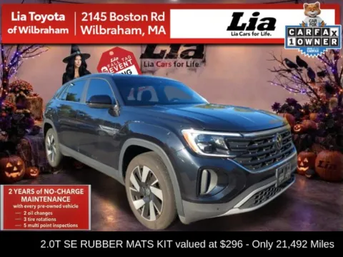 Black 2024 Volkswagen Atlas Cross Sport 2.0T SE w/Technology for sale in Wilbraham, MA