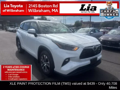 Unknown 2023 Toyota Highlander XLE for sale in Wilbraham, MA