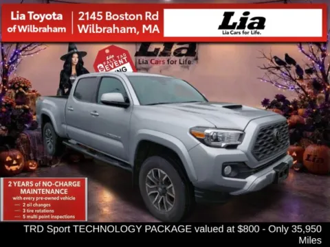 Silver 2022 Toyota Tacoma TRD Sport for sale in Wilbraham, MA