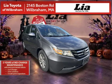 Gray 2017 Honda Odyssey EX-L for sale in Wilbraham, MA