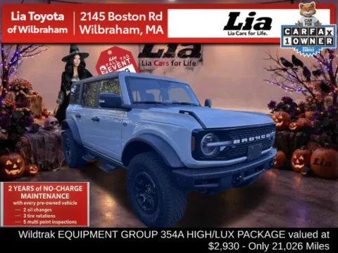 Gray 2024 Ford Bronco Wildtrak for sale in Wilbraham, MA