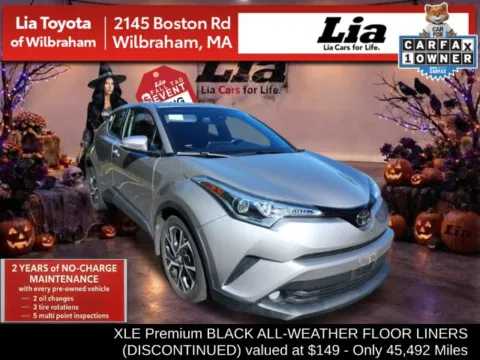 Silver 2018 Toyota C-HR XLE Premium for sale in Wilbraham, MA