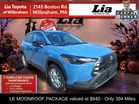 Blue 2026 Toyota Corolla Cross LE for sale in Wilbraham, MA