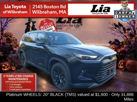 Black 2024 Toyota Grand Highlander Platinum for sale in Wilbraham, MA