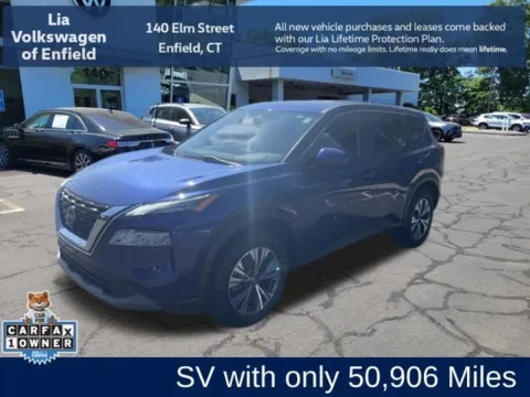 Blue 2023 Nissan Rogue SV for sale in Enfield, CT