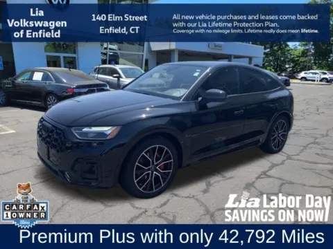 Black 2023 Audi SQ5 Sportback Premium Plus for sale in Enfield, CT