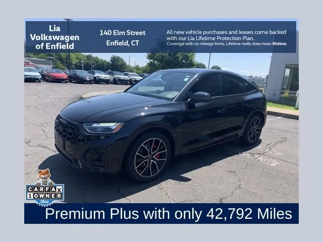 Black 2023 Audi SQ5 Sportback Premium Plus for sale in Enfield, CT