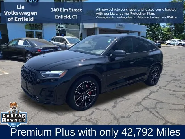 Black 2023 Audi SQ5 Sportback Premium Plus for sale in Enfield, CT