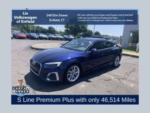 Blue 2024 Audi A5 Sportback 45 S line Premium Plus for sale in Enfield, CT