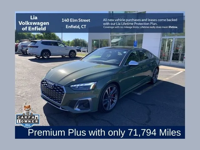 2022 Audi S5 Sportback Premium Plus for sale in Enfield, CT