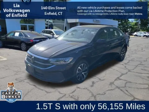 Black 2024 Volkswagen Jetta 1.5T S for sale in Enfield, CT