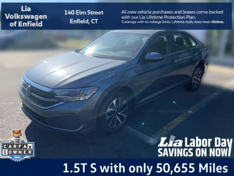 Gray 2024 Volkswagen Jetta 1.5T S for sale in Enfield, CT