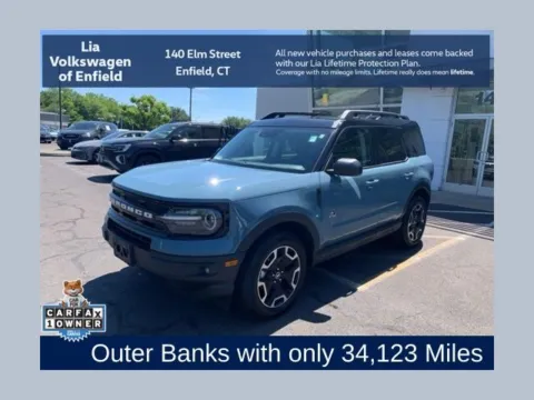 Blue 2023 Ford Bronco Sport Outer Banks for sale in Enfield, CT