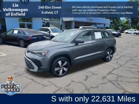 Gray 2025 Volkswagen Taos 1.5T S for sale in Enfield, CT