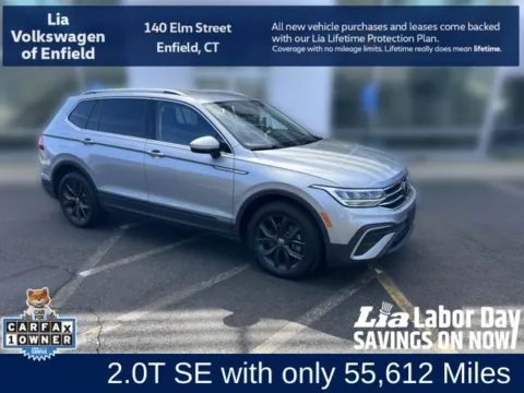 Gray 2024 Volkswagen Tiguan 2.0T SE for sale in Enfield, CT