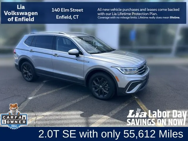 Gray 2024 Volkswagen Tiguan 2.0T SE for sale in Enfield, CT