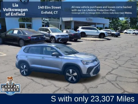 Silver 2025 Volkswagen Taos 1.5T S for sale in Enfield, CT