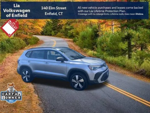 Silver 2025 Volkswagen Taos 1.5T S for sale in Enfield, CT