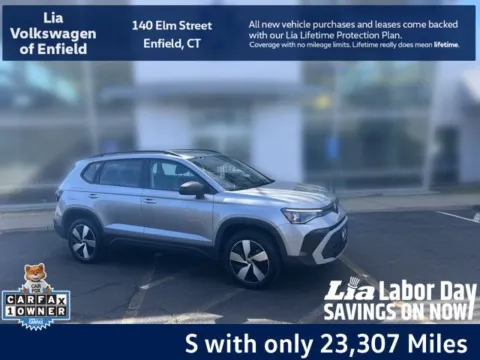 Silver 2025 Volkswagen Taos 1.5T S for sale in Enfield, CT