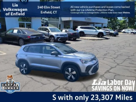 Silver 2025 Volkswagen Taos 1.5T S for sale in Enfield, CT