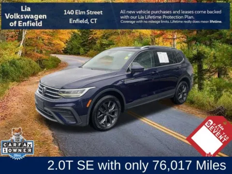 Blue 2023 Volkswagen Tiguan 2.0T SE for sale in Enfield, CT