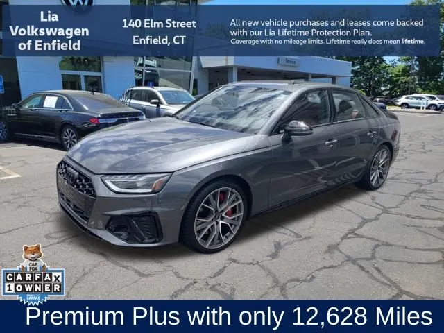 Gray 2024 Audi S4 3.0T Premium Plus for sale in Enfield, CT