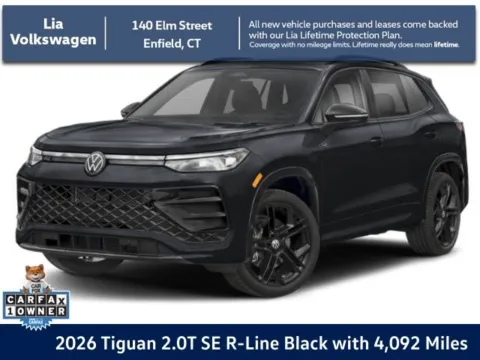 Gray 2026 Volkswagen Tiguan 2.0T SE R-Line Black for sale in Enfield, CT