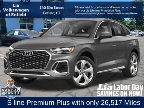 Green 2023 Audi Q5 Sportback 45 S line Premium for sale in Enfield, CT