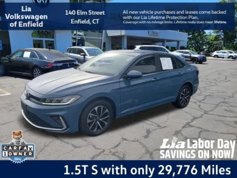 Blue 2025 Volkswagen Jetta 1.5T S for sale in Enfield, CT