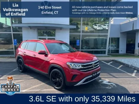 Red 2023 Volkswagen Atlas 3.6L V6 SE w/Technology for sale in Enfield, CT