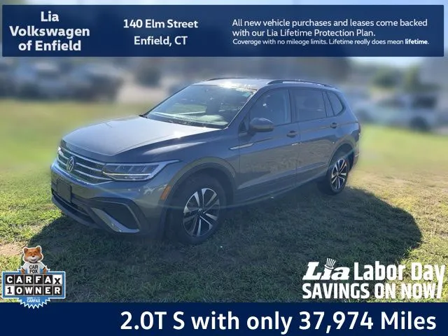 Gray 2023 Volkswagen Tiguan 2.0T S for sale in Enfield, CT